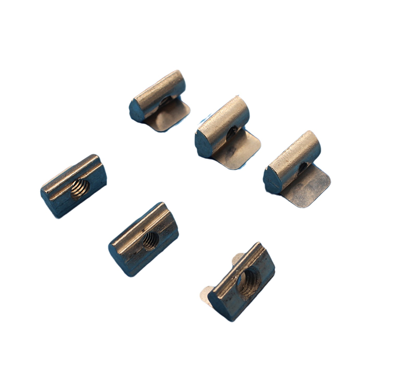 彈片螺母-白-方