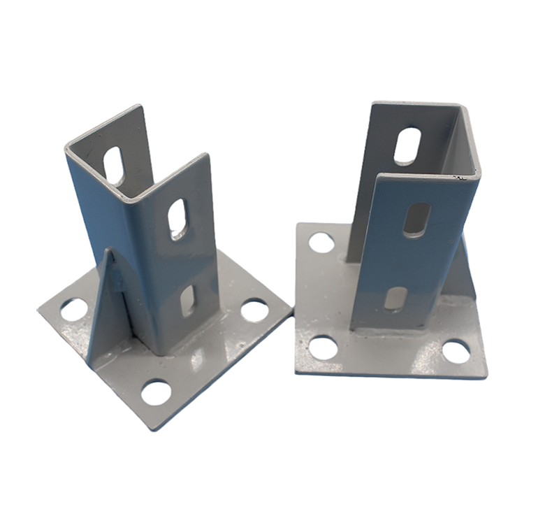 地腳連接件-白-方